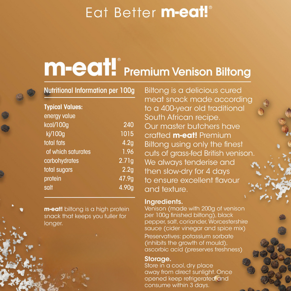 Wild Venison Biltong